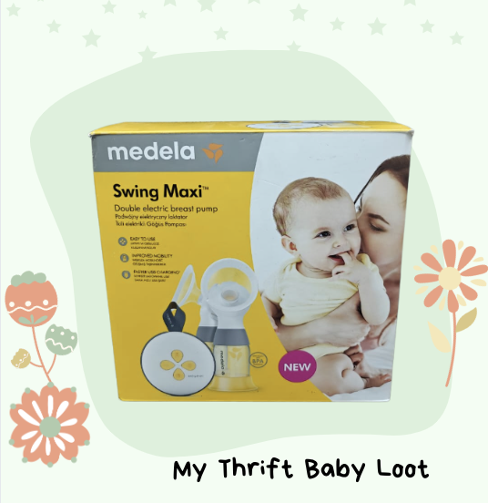 Preowned Medela swing double breast pump